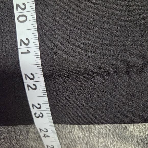 Adrianna Papell Lacey Ruffled Black Tank Top Size Medium - Picture 7 of 8